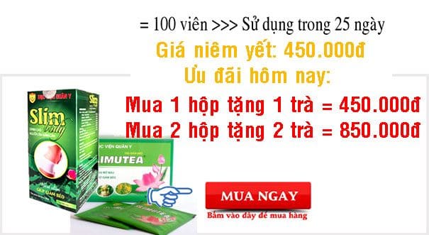 Slim Body Sản Phẩm Giảm Cân Mới Học Viện Quân Y