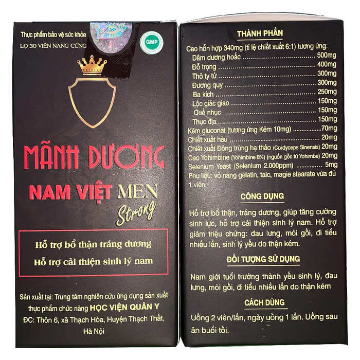Mãnh Dương Nam Việt Men Strong