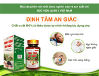 2 Hộp ĐỊNH TÂM AN GIẤC + Tặng 1h trà Amitaka | vienquany.com