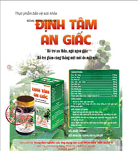 2 Hộp ĐỊNH TÂM AN GIẤC + Tặng 1h trà Amitaka | vienquany.com