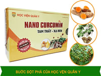 Nano Curcumin - Tam Thất - Xạ Đen - Học Viện Quân Y | vienquany.com