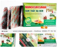 4 Hộp Nano Curcumin tam thất xạ đen Plus | vienquany.com