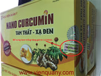 Nano Curcumin Tam Thất Xạ Đen | vienquany.com