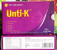 Unti-K Học Viện Quân Y - Hộp 30 viên | vienquany.com