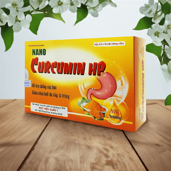 Thực phẩm bảo vệ sức khoẻ Nano Curcumin HP
